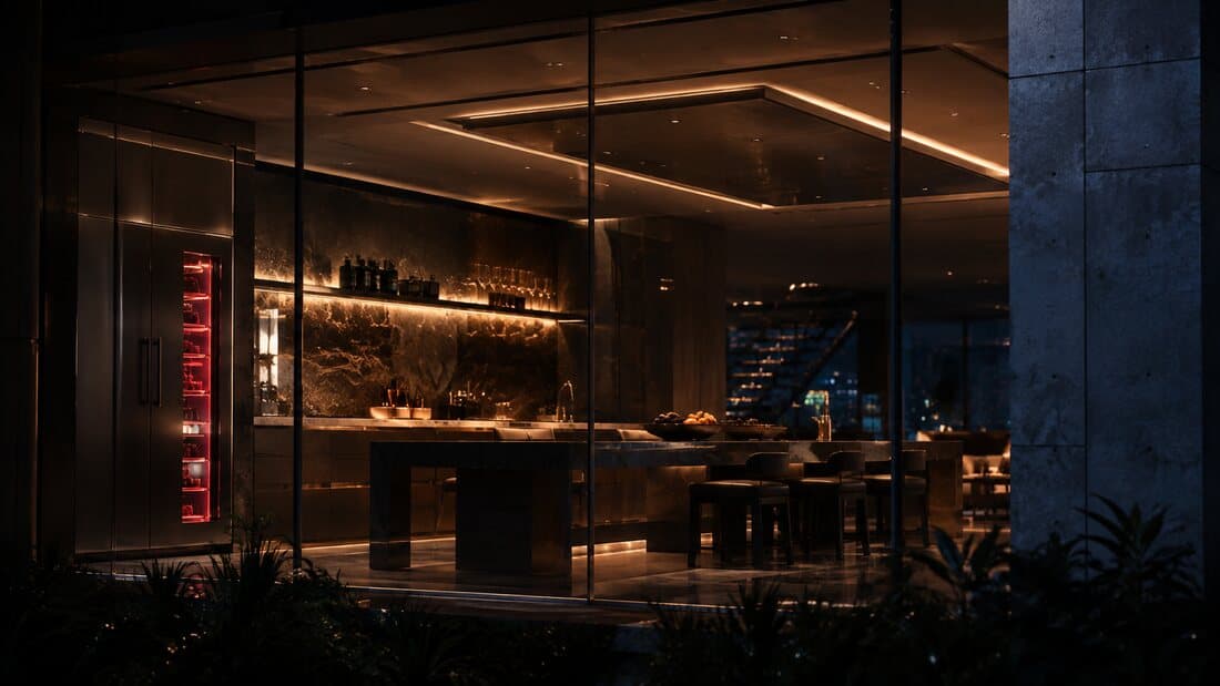 Partial reveal of Kitchen in THE INTERNET MANSION.
