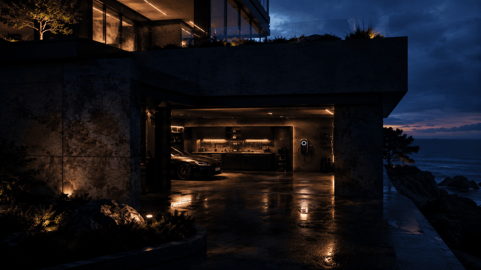 Partial reveal of Garage in THE INTERNET MANSION.