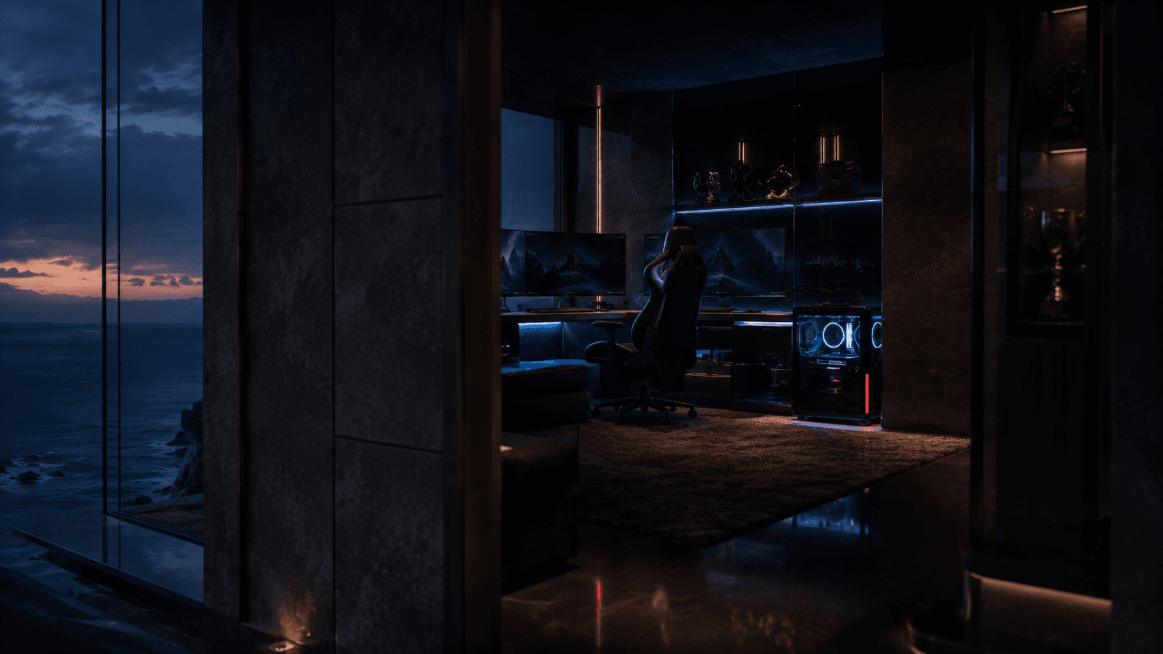 Partial reveal of Gaming in THE INTERNET MANSION.