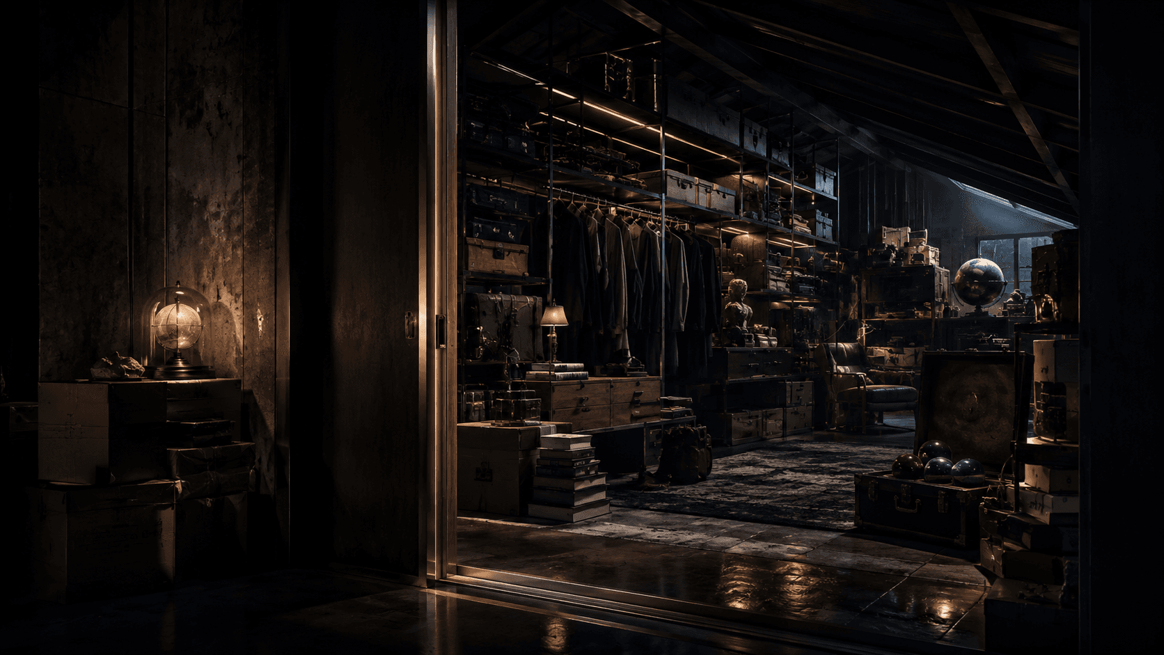 Partial reveal of Storage in THE INTERNET MANSION.